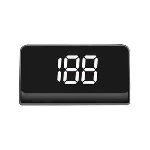 Dernier compteur de vitesse de pare-brise Projecteur à affichage tête haute GPS avec LCD Accessoires de voiture universels avec entrée Type-C - Product Image 6