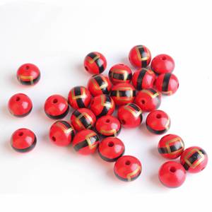 Custom 16/20mm Pattern Christmas Theme Wooden <b>Beads</b> Colorful Loose <b>Wood</b> <b>Beads</b> for Beading DIY Accessories - Product Image 5