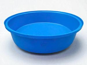 Réservoir rond en plastique bleu stabilisé aux UV 72x118x157cm / Conteneur circulaire en PP pour le stockage d'eau agricole Exportation mondiale - Product Image 5