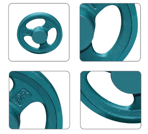 รอกเหล็กหล่อรูปสามเหลี่ยมแบบร่องเดี่ยวหนา 1B ขนาดเส้นผ่านศูนย์กลาง 165 มม. - Product Image 6