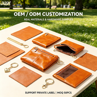 Dompet Kulit Wanita XISHANG, Anti RFID, Dompet Pendek, Banyak Slot Kartu, Tas Genggam Kompak, Kasual & Bisnis