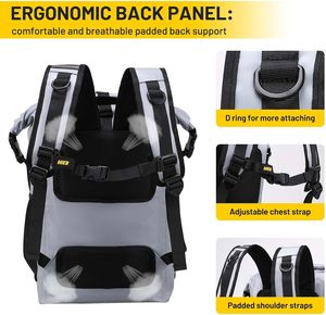 Muestra Gratis, Mochila Impermeable para Kayak, Viajes y Deportes al Aire Libre, Más de 77L, 12 Pulgadas, Logotipo Personalizado - Product Image 2