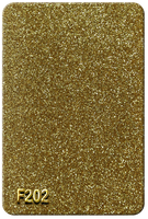 Plaque en acrylique coulé doré de 3 mm, 1,22 m x 2,44 m, brillante, colorée, avec paillettes dorées, pour découpe laser, CNC et gravure