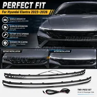 Barra de Luces LED para Parrilla Delantera de Elantra, Kit de Lámparas Dinámicas para Hyundai Elantra 2023-2026, Accesorios