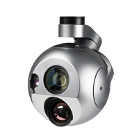 A40TIR-35 Gimbal de charge utile pour drone à 3 axes, caméra thermique 640x512, zoom optique EO 40x, suivi de cible par IA, télémètre laser 3000m