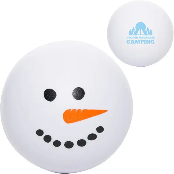 Высокое качество Снеговик Праздничный мяч pu стресс мяч/снятие стресса/игрушка для снятия стресса