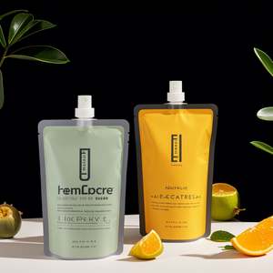 250ml 500ml Tailles personnalisables Pochettes à bec transparentes PET/PE pour boisson à la bière Vodka avec bec à presser étanche à l'humidité - Product Image 2