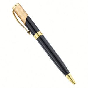 High Quality Custom Logo <b>Gold</b> and Black Metal Roller Ballpoint <b>Pen</b> Personalized Business Office Promotional <b>Pens</b> Perfect Gift - Product Image 1
