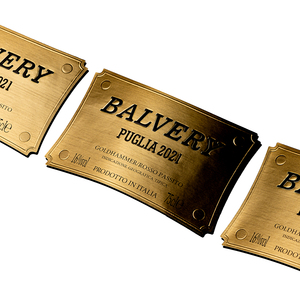 علامة تجارية معدنية فاخرة مخصصة بشعار منقوش علامة ألمنيوم ملصقات عطر ملصق علامة ألمنيوم للزجاجة - Product Image 6