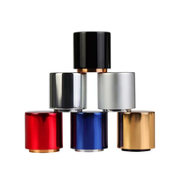 Capuchon de parfum en aluminium or argent blanc noir rouge bleu Capuchon magnétique pour flacon