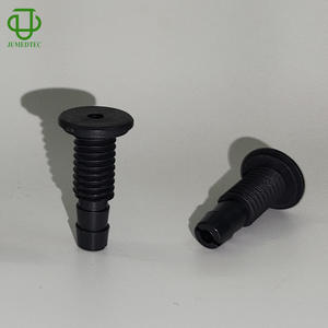 Conector Roscado de Nylon Negro JUMEDTEC 3/8-16UNS para Conexión de Manguera Flexible de Goma - Product Image 2