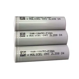 molicel battery 18650 P28A 2800mAh 35A discharge current suitable for powerful vacuum cleaner