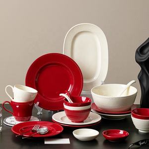 Juego <span class=keywords><strong>de</strong></span> vajilla <span class=keywords><strong>de</strong></span> cerámica <span class=keywords><strong>de</strong></span> estilo nórdico, cuencos minimalistas ecológicos sin BPA, platos, vajilla <span class=keywords><strong>de</strong></span> regalo, utensilios para restaurante en casa - Product Image 5