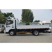 Camion de fret diesel Dongfeng Captain E 2-4T, cabine 4x4, 6 roues, nouvelle transmission manuelle, direction à gauche, benne basculante