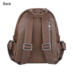 AndoBag Genuine Leather <b>Backpacks</b> for Women Lady <b>Large</b> Capacity Shoulder Bags Fashion Simple Outdoors Daily Commute Handbag 2712 - Product Image 3