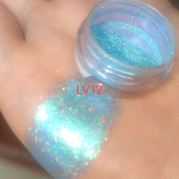 Faible quantité minimale de commande 13 Couleurs Pigments Libres Poudre Laser Multi Duochrome Marque Privée Fard À Paupières