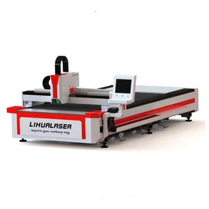 Machine de découpe laser à fibre Lihua 3015 1500W 2000W 3000W 1.5KW 3KW 6KW pour acier, métal, fer, acier inoxydable, tôle MS - Product Image 1