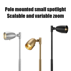 Luces LED de Riel Retráctiles Modernas de 3W con Zoom, Cuerpo de Aluminio, Chip COB, Certificación <span class=keywords><strong>Dali</strong></span> CE, Alto CRI 95, Regulable, Haz de Luz de 10-50° - Product Image 2