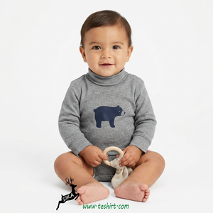 Pantalon bébé en coton biologique interlock en bambou, couleurs Pantone, impression personnalisée, écologique, respirant, boutons-pression, unisexe, hiver - Product Image 1