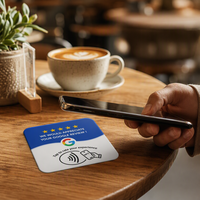 Cartes NFC adhésives en acrylique NTAG213, mini-tags de contrôle d'accès de qualité supérieure, 13,56 MHz