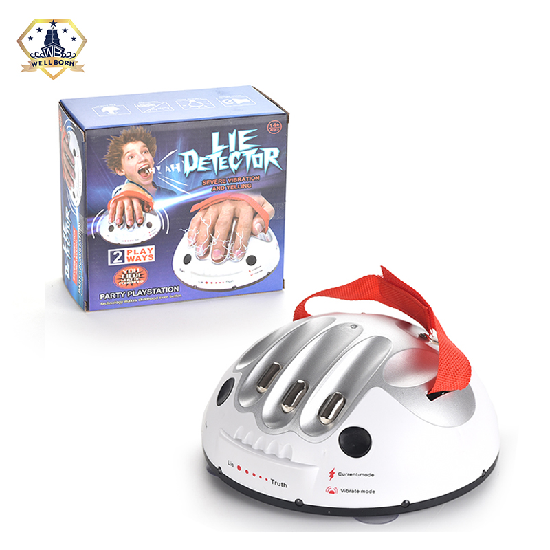 Забавная электрическая и невероятно шумная новинка, Полиграф, тест на правду или осмеливание, игрушка-детектор Lie