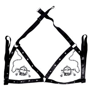 Morsetti regolabili del capezzolo del seno del metallo Non-Piercing regolabili morsetti del capezzolo su anelli del seno femminile stimolatore della Clip del capezzolo - Product Image 6