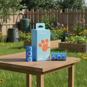 Customize Logo Printing BPI Certified Compostable Biodegradable Eco-Friendly Plastic Dog Poop Bags Odor Control Factory Supply - Product Image 1