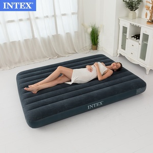 <span class=keywords><strong>Intex</strong></span> 64735 <span class=keywords><strong>Matelas</strong></span> <span class=keywords><strong>Double</strong></span> <span class=keywords><strong>Gonflable</strong></span> Confortable en Duvet Vert Minuit pour Intérieur et Extérieur - Product Image 6