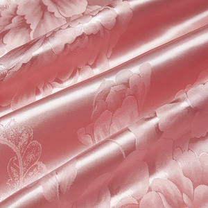 Juego de funda nórdica, juego de cama con bordado de satén de lujo europeo, juego de funda nórdica King Jacquard suave, cómodo y ligero - Product Image 6