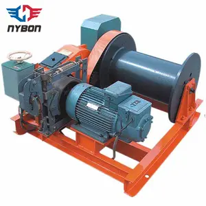 Personalizado Aço Wire Rope 50t Jm Series Electric Powered Marinha Shipyard Wire Rope Winch