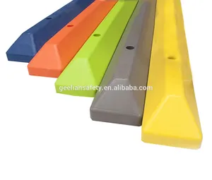Topes de Ruedas de Goma Resistentes con Franjas Reflectantes Amarillas para Estacionamientos y Garajes Geelian GL-DWQ-P1/<span class=keywords><strong>P2</strong></span> - Product Image 2