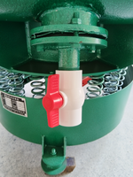 Machine de polissage et de finition vibratoire à sortie courbée 150L pour roulements de moteur, acier au carbone, décapage de la rouille et chanfreinage, 380V 2.2kW