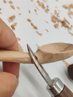 Vente chaude DIY Outils À Main Sculpture Sur Bois Outils Ensemble, pour Débutants Aiguiseur Puce Whittling Sculpture Sur Bois Couteau Ensemble