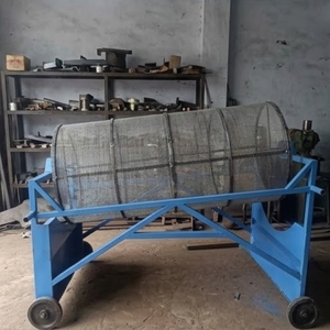 เครื่องคัดกรองทรายแบบหมุนสำหรับงานหนัก เครื่องคัดกรองแบบทรอมเมลแบบพกพาสำหรับคัดกรองทราย กรวด ดิน ใช้ในงานก่อสร้าง - Product Image 4