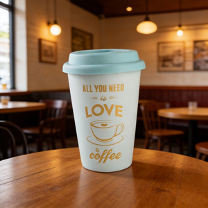 Taza <span class=keywords><strong>de</strong></span> Viaje <span class=keywords><strong>de</strong></span> Cerámica con Tapa - Product Image 5