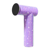 Appareil électrique pour éliminer les callosités des pieds Purple Diamond, 60 W, rechargeable, lime à pieds pour pédicure, pour salon et domicile