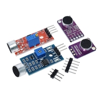 Modul sensor suara sensor kontrol suara MAX4466 MAX9814 deteksi saklar peluit saklar mikrofon amplifier