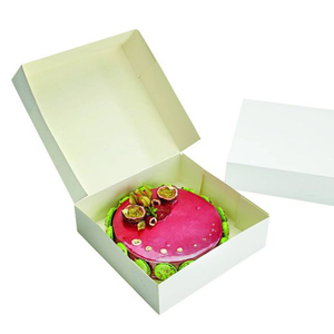 Boîte à gâteau transparente personnalisée, boîte à gâteau rectangulaire pour mariage oriental <span class=keywords><strong>turc</strong></span>, caixa de bolo, cajas personalizadas para postres - Product Image 4