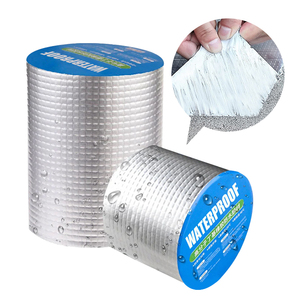 Ruban <span class=keywords><strong>de</strong></span> réparation <span class=keywords><strong>de</strong></span> fuites, ruban en aluminium, ruban en caoutchouc butyle, ruban imperméable en butyle pour toiture, camping-car, serre - Product Image 1