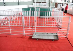 Corral para Cerdos de Engorde Juxin, <span class=keywords><strong>Naranja</strong></span>/Verde, Garantía de 2 Años, Tamaños Totalmente Personalizables, Aislado, Resistente al Viento, Material de PP Galvanizado en Caliente - Product Image 6