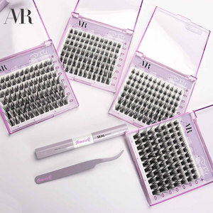 Kit de pestañas individuales, extensiones de pestañas DIY, logotipo personalizado, venta al por mayor, kit de pestañas de racimo de etiqueta privada, pestañas de racimo de volumen precortadas - Product Image 5
