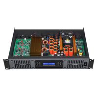 Amplificateur de puissance professionnel MD-1000 2U 2x1000W à montage en rack haute efficacité pour scène, DJ, KTV, sonorisation en direct, système PA