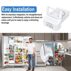 Có thể tháo rời <span class=keywords><strong>Ice</strong></span> Bucket <span class=keywords><strong>Ice</strong></span> <span class=keywords><strong>Maker</strong></span> tủ lạnh tương thích Whirlpool <span class=keywords><strong>Ice</strong></span> <span class=keywords><strong>Maker</strong></span> wpw10558423 - Product Image 4