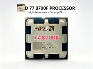 Procesador de escritorio R7 8700F completamente nuevo, CPU de escritorio de 8 núcleos, caché L3 de 32 MB, zócalo AM5, proceso de 4 nm, fabricado en China. - Product Image 1