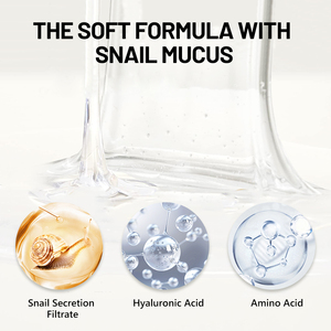 Wholesale Snail Mucin Gel <strong>Cleanser</strong> with Amino Acid Woman <strong>Simple</strong> Deep Clean Chinese Brightening Face Cleans Wash <strong>Facial</strong> <strong>Cleanser</strong> - Product Image 5