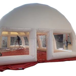 Tentes gonflables d'utilisation de couverture de <span class=keywords><strong>piscine</strong></span> d'utilisation d'événement extérieur supérieur, tente gonflable blanche d'usine de <span class=keywords><strong>bulle</strong></span> pour l'<span class=keywords><strong>abri</strong></span> d'exposition de partie - Product Image 1