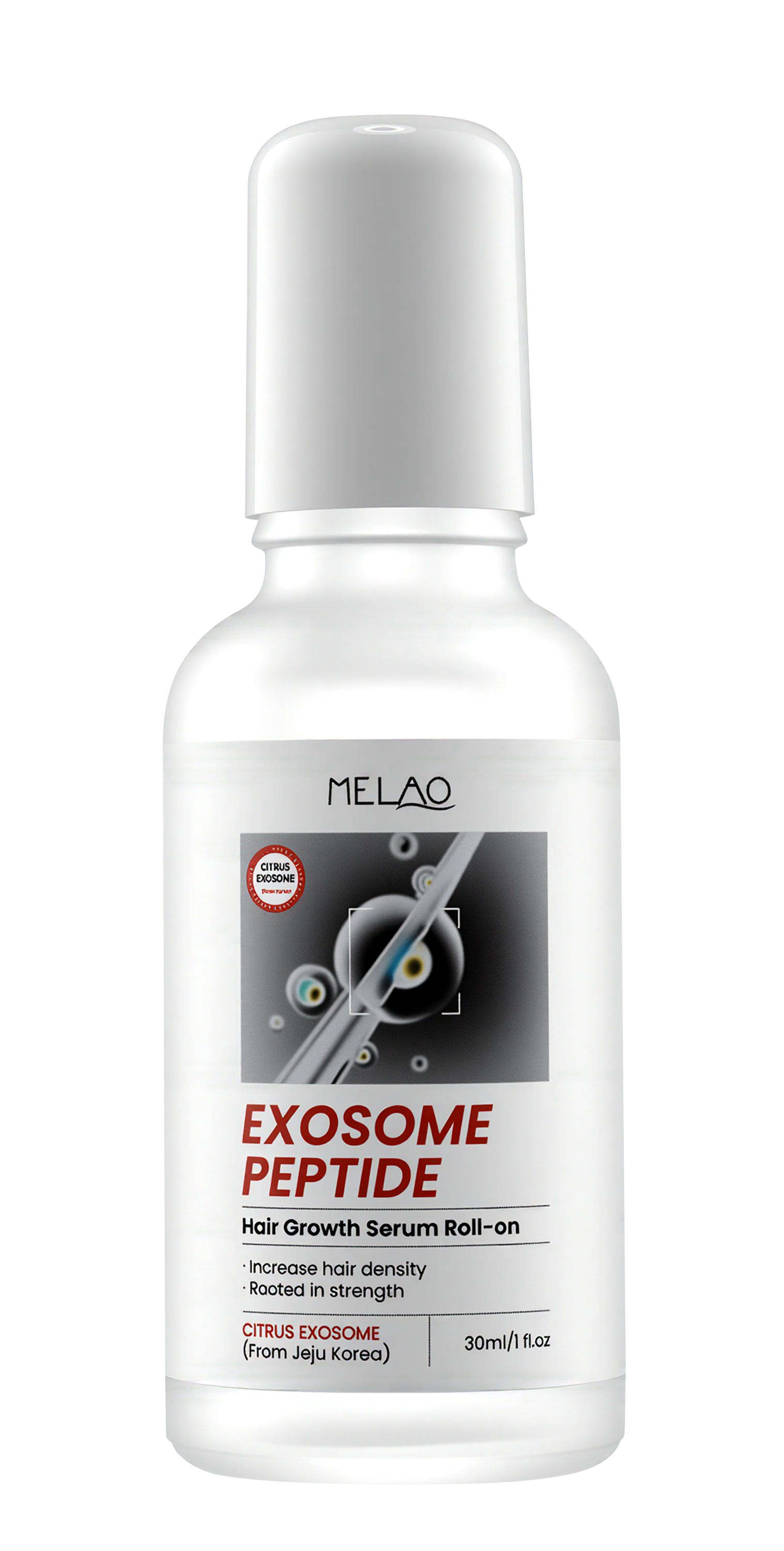 Sérum capillaire roll-on à l'exosome et aux peptides, 30 ml
