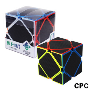 Cubo de Rubik Oblicuo 3x3 de Fibra de Carbono Yuxin, Acabado Esmerilado Suave, Juguete Estimulante para el Cerebro para Niños - Product Image 5