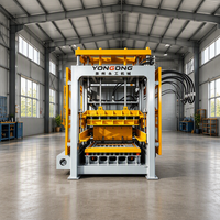 Machine à fabriquer des briques en ciment QT7-15 à fonctionnement stable, machine de fabrication de blocs de béton multi-moules pour matériaux de construction