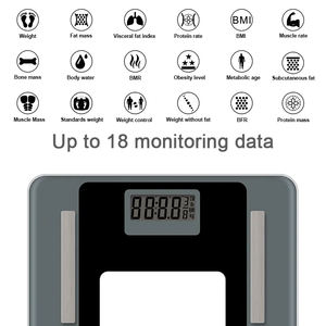 Nouvelle conception, grande balance numérique avec écran LCD, balance de composition corporelle Bluetooth, balance intelligente pour le corps - Product Image 3